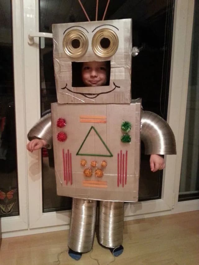 Jak łatwo zrobić strój robota z kartonu – prosty poradnik DIY dla każdego
